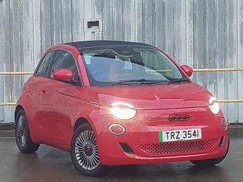 2022 (72) Fiat 500 87kW Red 42kWh 2dr Auto