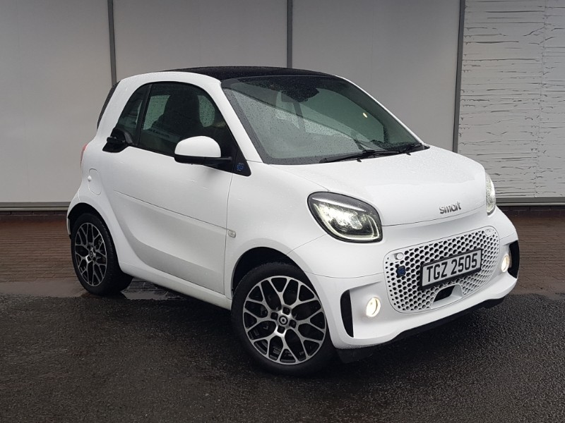 Used 2020 (70) smart fortwo coupé 60kW EQ Prime Exclusive 17kWh 2dr Auto  [22kWCh] in Kilmarnock