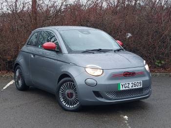 2022 (72) Fiat 500 87kW Red 42kWh 3dr Auto