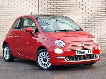 2018 (68) Fiat 500 1.2 Lounge 3dr