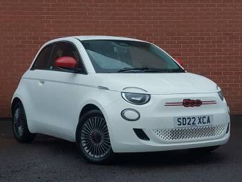 2022 (22) Fiat 500 70kW Red 24kWh 3dr Auto