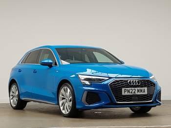 2022 (22) Audi A3 40 TFSI e S Line 5dr S Tronic