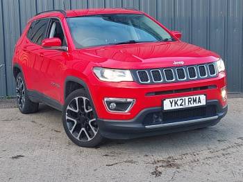 2021 (21) Jeep Compass 1.4 Multiair 140 Limited 5dr [2WD]