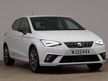 2023 SEAT Ibiza 1.0 TSI 110 FR Sport 5dr DSG £18,848 5,573 miles WHITE