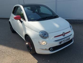 2023 (73) Fiat 500 1.0 Mild Hybrid Red 3dr