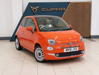 2018 (18) Fiat 500 1.2 Lounge 3dr