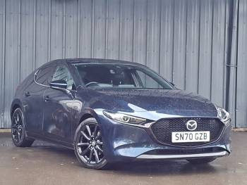 2020 (70) Mazda 3 2.0 Skyactiv X MHEV GT Sport Tech 5dr AWD
