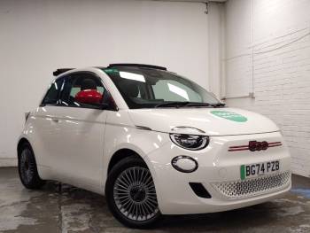 2024 (24) Fiat 500C 87kW Red 42kWh 2dr Auto