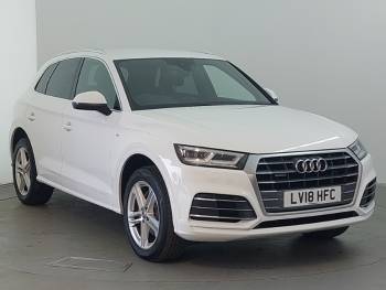 2018 (18) Audi Q5 2.0 TDI Quattro S Line 5dr S Tronic