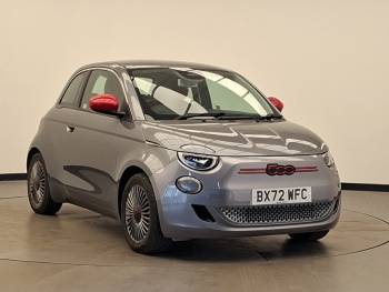 2022 (72) Fiat 500 87kW Red 42kWh 3dr Auto