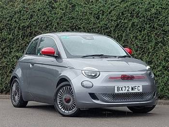 2022 (72) Fiat 500 87kW Red 42kWh 3dr Auto