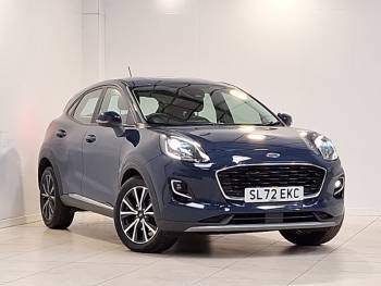 2022 (72) Ford Puma 1.0 EcoBoost Hybrid mHEV Titanium 5dr DCT