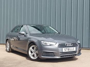 2018 (18) Audi A4 2.0 TDI Ultra Sport 4dr S Tronic [Leather]