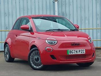 2024 (74) Fiat 500 87kW Red 42kWh 3dr Auto