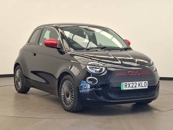 2022 (22) Fiat 500 70kW Red 24kWh 3dr Auto