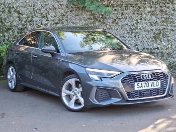 2020 (70) Audi A3 35 TFSI S Line 4dr