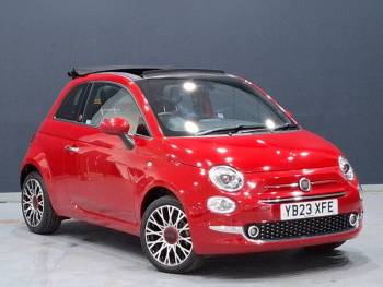 2023 (23) Fiat 500C 1.0 Mild Hybrid Red 2dr