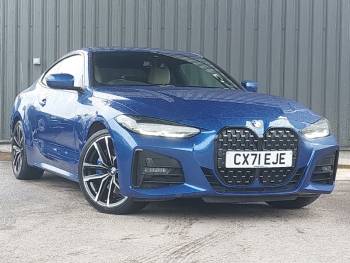 2021 (71) BMW 4 SERIES 430d xDrive MHT M Sport 2dr Step Auto