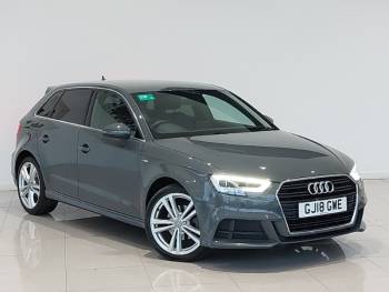 2018 (18) Audi A3 1.5 TFSI S Line 5dr