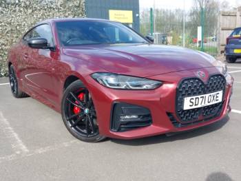 2021 (21) BMW 4 SERIES 420d xDrive MHT M Sport Pro Edition 2dr Step Auto