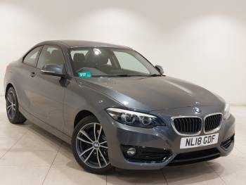2018 (18) BMW 2 SERIES 218d Sport 2dr Step Auto [Nav]