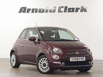 2018 (68) Fiat 500 1.2 Lounge 3dr