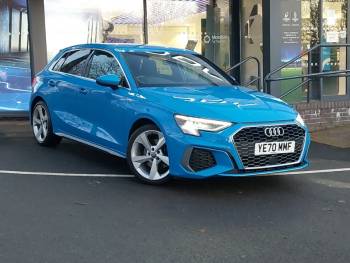 2020 (70) Audi A3 30 TFSI S Line 5dr