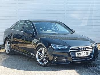 2018 (18) Audi A4 1.4T FSI S Line 4dr S Tronic [Leather/Alc]