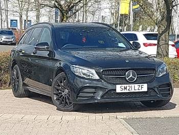 2021 (21) Mercedes-Benz C Class C300d 4Matic AMG Line Night Ed Prem 5dr 9G-Tronic