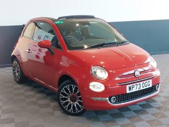 2023 (73) Fiat 500C 1.0 Mild Hybrid Red 2dr
