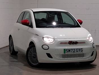 2022 (72) Fiat 500 87kW Red 42kWh 3dr Auto