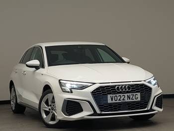 2022 (22) Audi A3 40 TFSI e S Line 5dr S Tronic [Comfort+Sound]