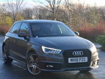 2018 (18) Audi A1 1.4 TFSI 125 Black Edition Nav 5dr S Tronic