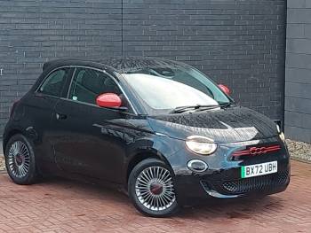 2022 (72) Fiat 500 87kW Red 42kWh 3dr Auto