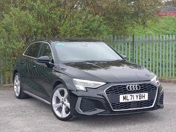 2021 (71) Audi A3 30 TFSI S Line 5dr S Tronic [Comfort+Sound]