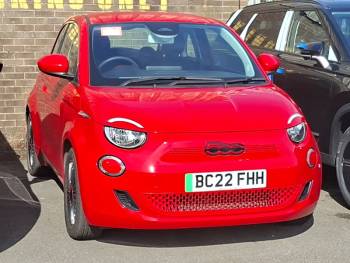 2022 (22) Fiat 500 87kW Red 42kWh 3dr Auto