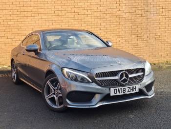 2018 (18) Mercedes-Benz C Class C200 AMG Line Premium Plus 2dr 9G-Tronic