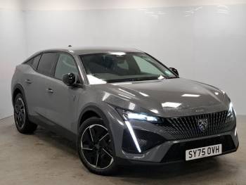 2025 (75) Peugeot 408 158kW GT 58kWh 5dr Auto