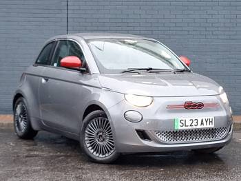 2023 (23) Fiat 500 87kW Red 42kWh 3dr Auto