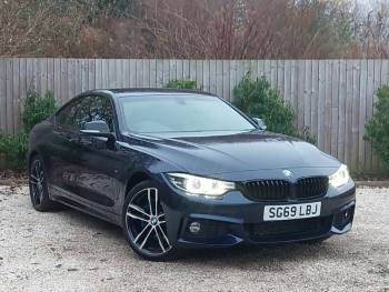 2019 (69) BMW 4 SERIES 420d [190] xDrive M Sport 2dr Auto [Prof Media]