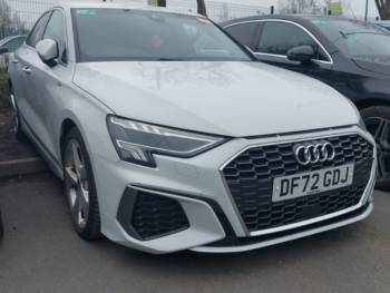 2022 (72) Audi A3 30 TFSI S Line 4dr S Tronic