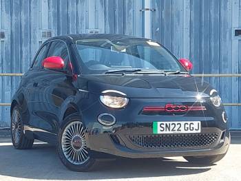 2022 (22) Fiat 500 70kW Red 24kWh 3dr Auto