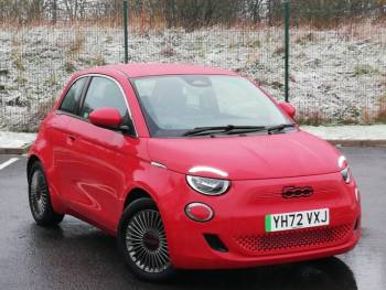 2022 (72) Fiat 500 70kW Red 24kWh 3dr Auto