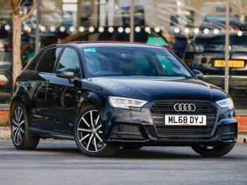 2018 (68) Audi A3 30 TFSI 116 Black Edition 5dr