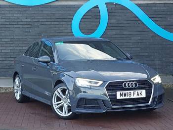 2018 (18) Audi A3 1.5 TFSI S Line 4dr S Tronic