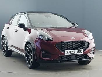 2023 (23) Ford Puma 1.0 EcoBoost Hybrid mHEV Vivid Ruby Edition 5dr