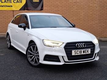 2018 (18) Audi A3 1.5 TFSI Black Edition 5dr