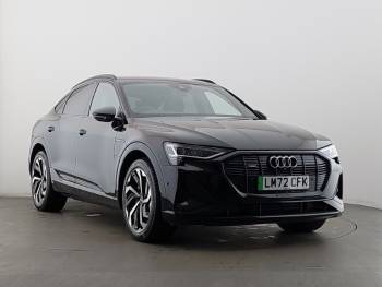 2022 (72) Audi E-tron 300kW 55 Quattro 95kWh Black Ed 5dr Auto [C+S]