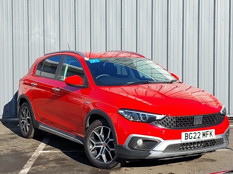 Used 2022 (22) Fiat Tipo Cross 1.0 Red 5dr in Edinburgh
