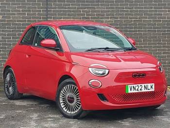 2022 (22) Fiat 500 70kW Red 24kWh 3dr Auto